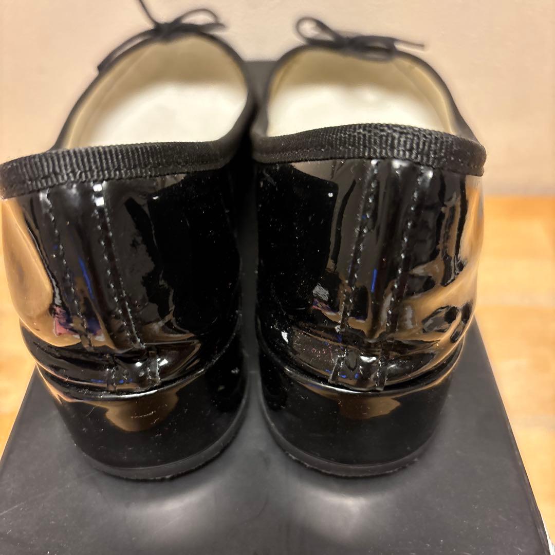 repetto レペット37 Noir エナメル　ブラック　黒
