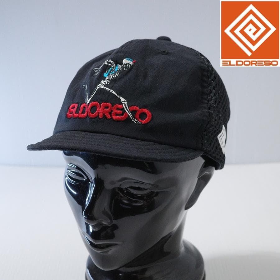 ELDORESO BONE MAN CAP BLK / エルドレッソ
