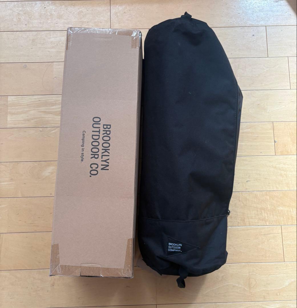 BROOKLYN OUTDOOR COMPANY コット Lサイズ ブラック