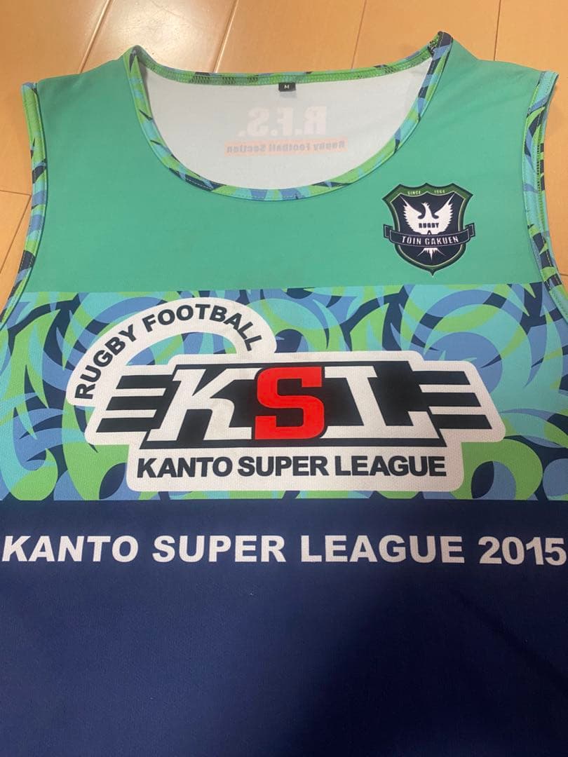 桐蔭学園高校 ラグビー タンクトップ KANTO SUPER LEAGUE