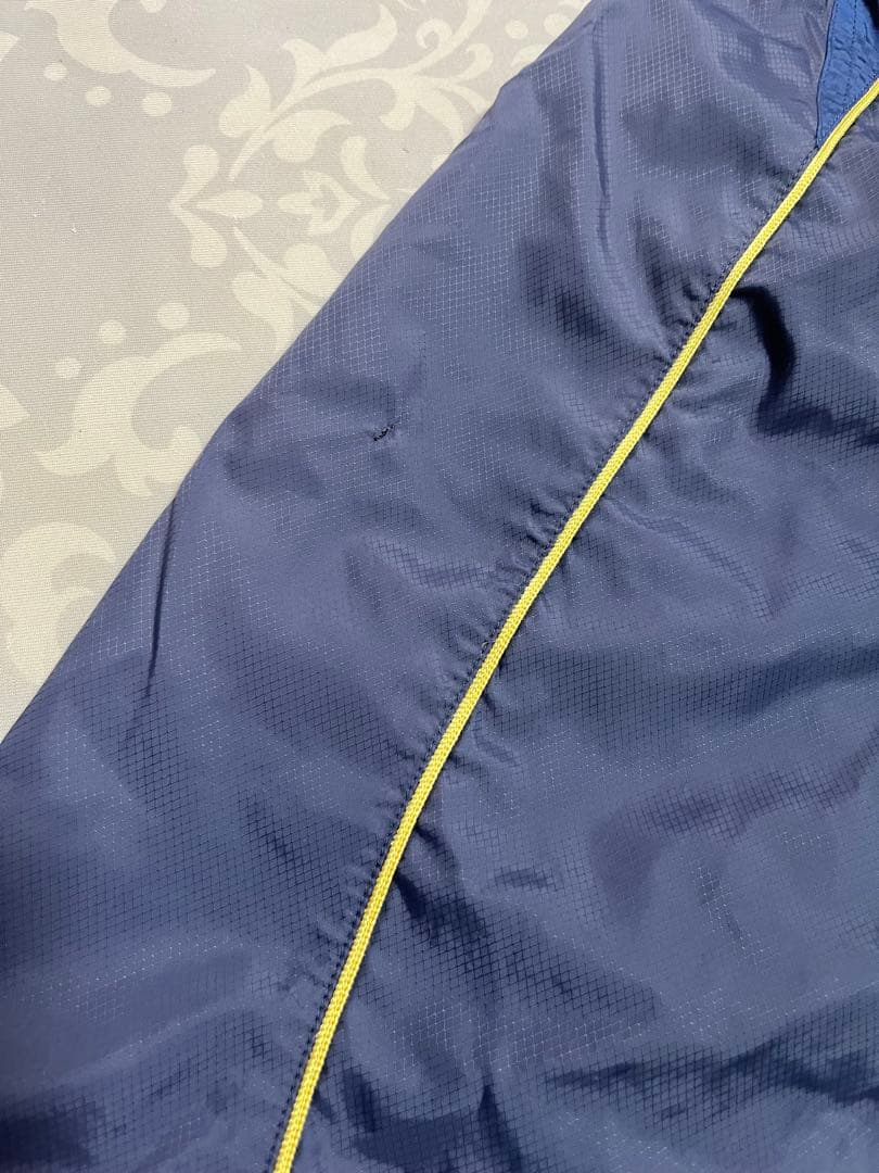 ミズノプロ ウインドブレーカー 上下セット XO 紺×金/Mizuno Pro