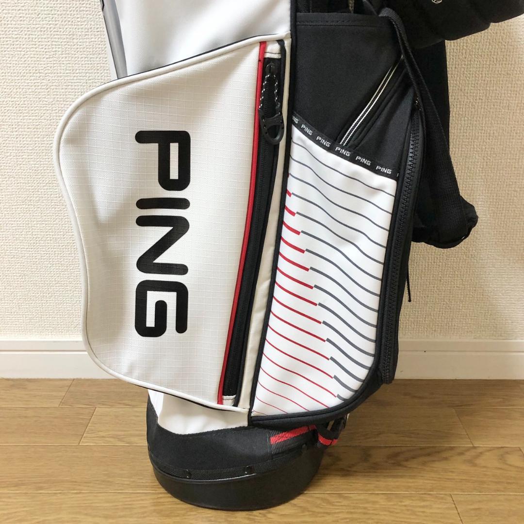 美品 PING ピン 4シリーズ E2 ゴルフ キャディバッグ スタンド