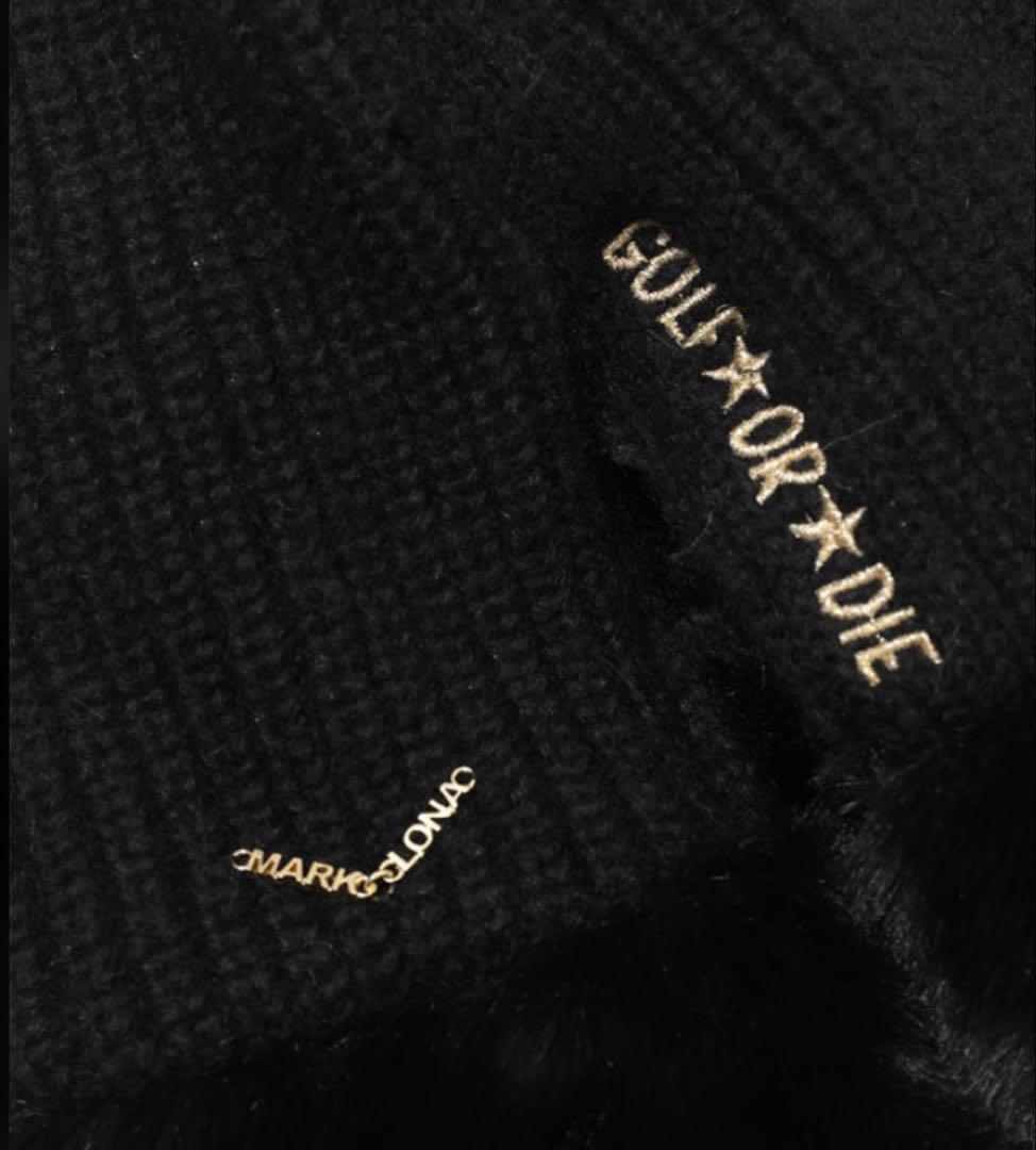 2点セット 25AW MARK&LONA Furry Cat Beanie