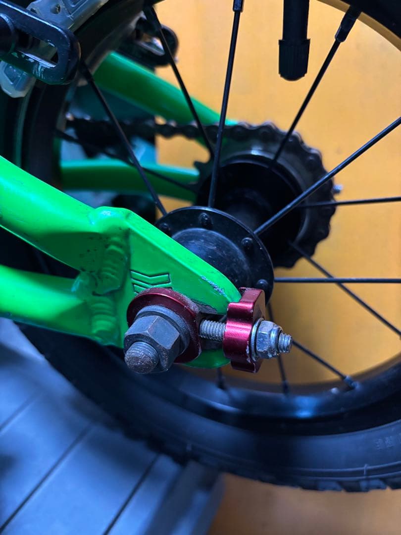 HARO SHREDDER-12 ギヤ比変更などカスタム総額5万円超