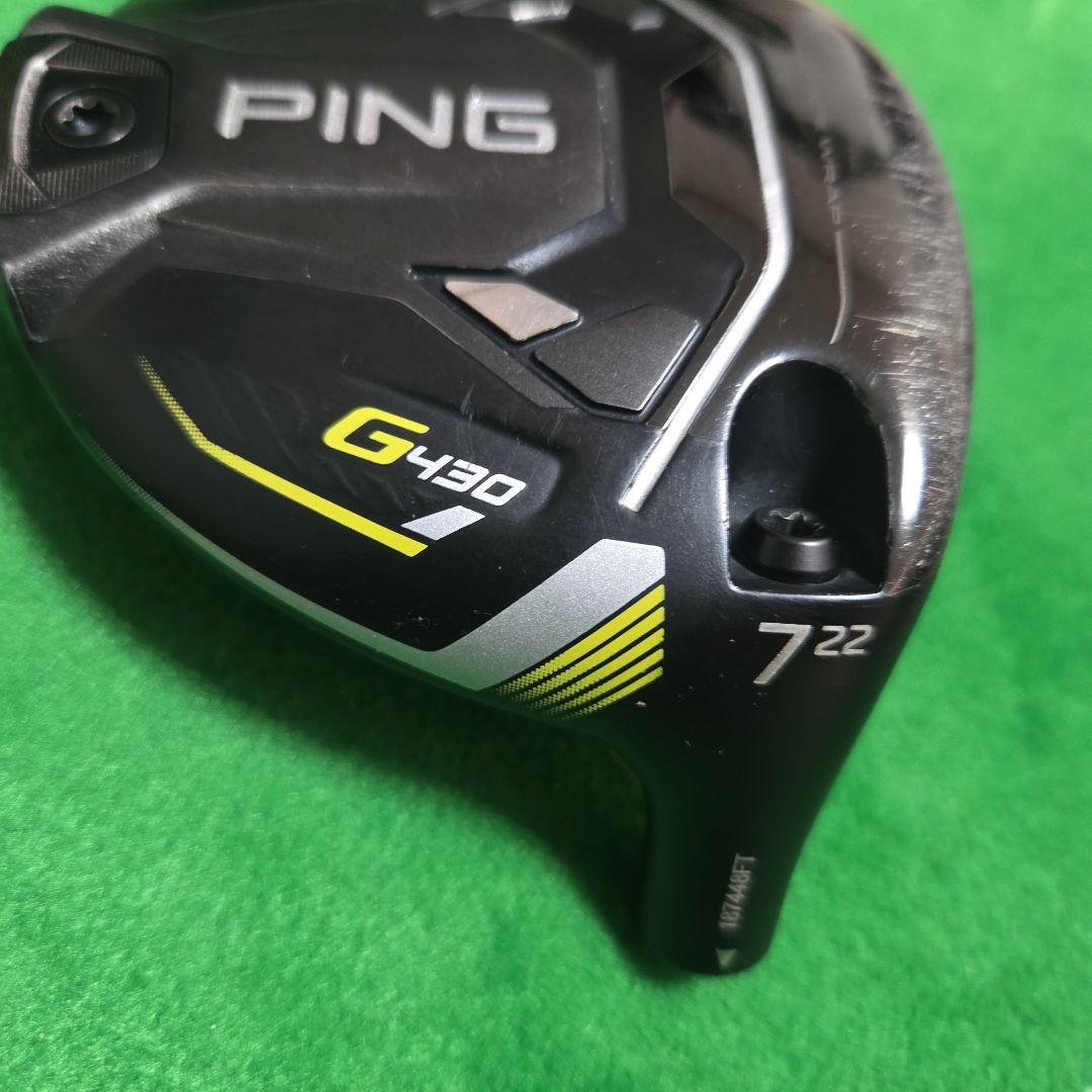 PING ピン G430 SFT FW 7W フェアウェイウッドヘッドのみ