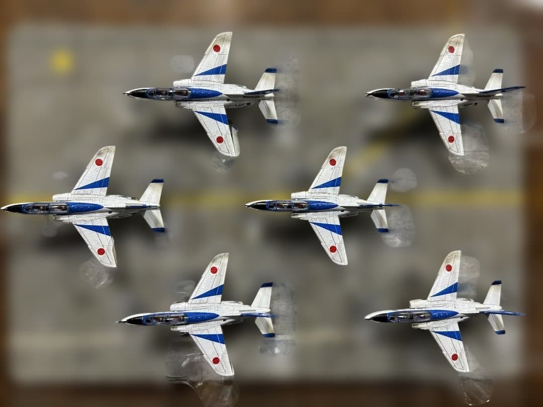 【値下げ】限定500セット 1/144 T-4 ブルーインパルス 6機セット
