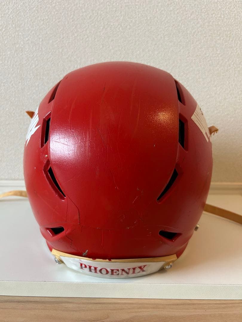 【超レア・選手実使用品】日本大学アメフト部 PHOENIX ヘルメット（ゼニス)
