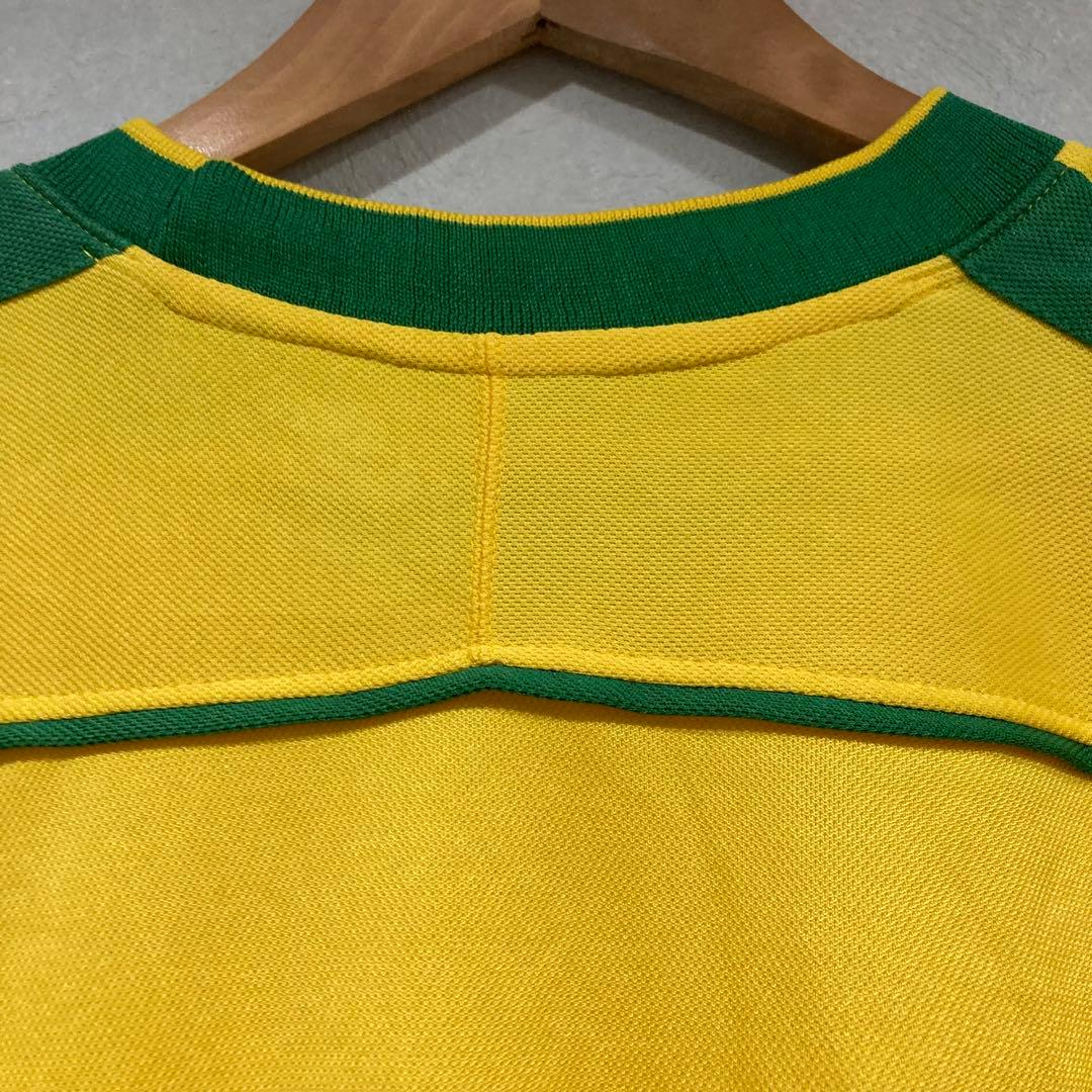 98年 W杯 ブラジル代表 NIKE ユニフォーム UK製 希少 サッカー