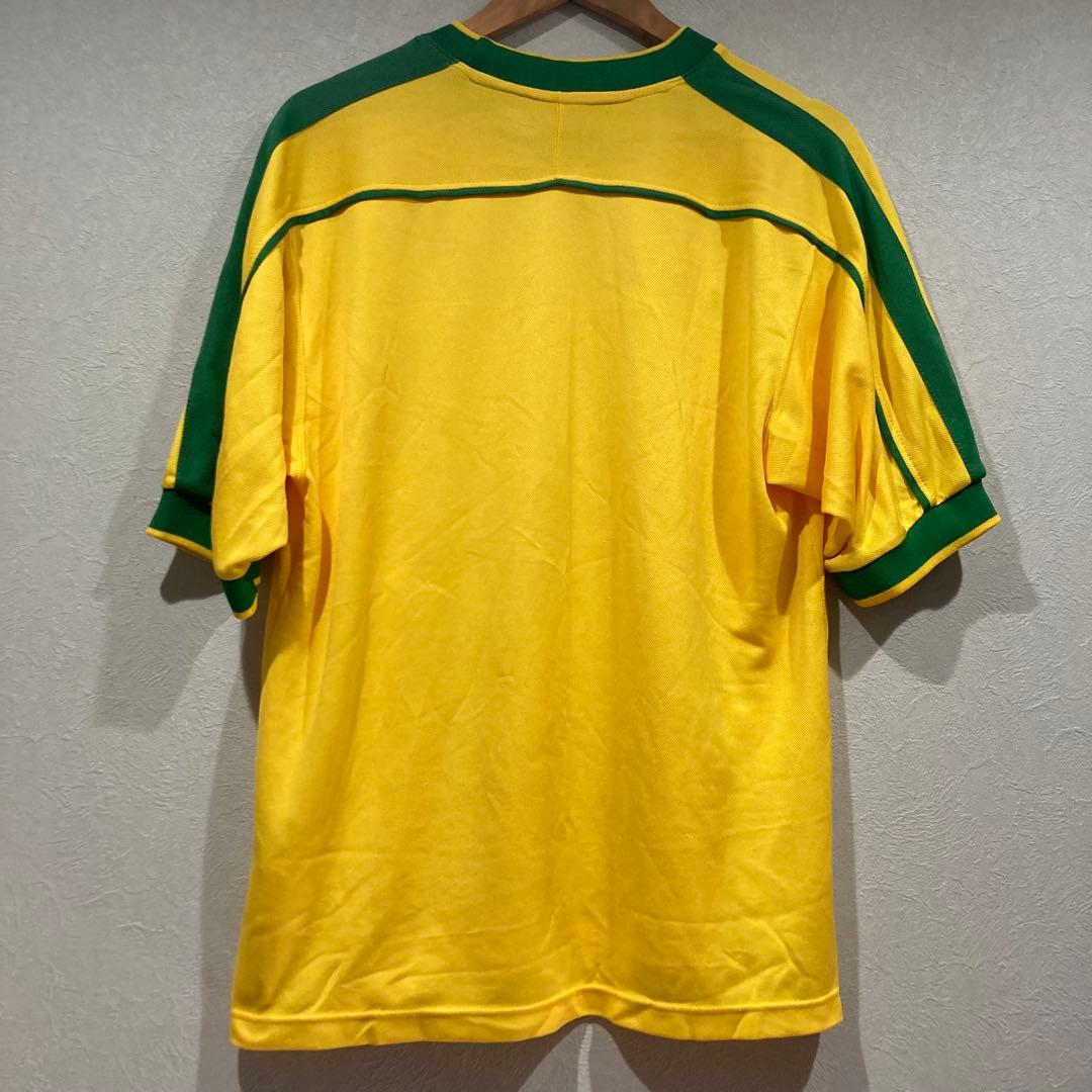 98年 W杯 ブラジル代表 NIKE ユニフォーム UK製 希少 サッカー