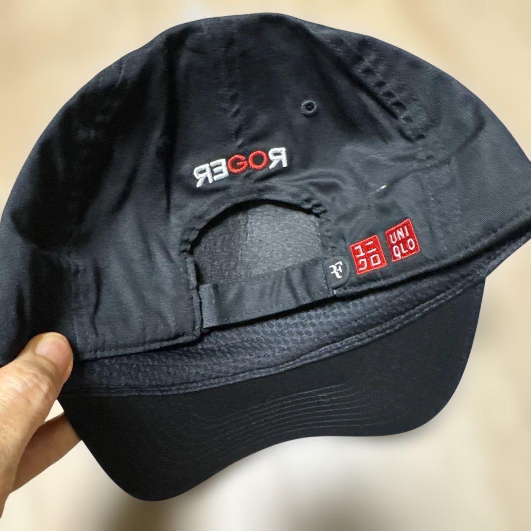 新品・完売品【UNIQLO】ロジャーフェデラー キャップ 本人着用モデル