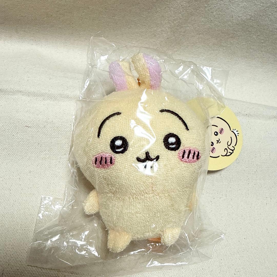 新品　未開封　ちいかわ　タオル生地のマスコット　ちいかわ　ハチワレ　うさぎ
