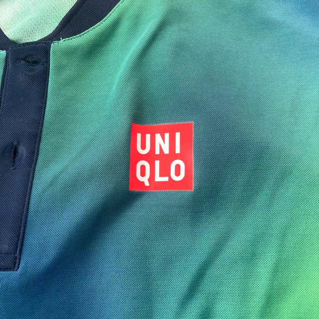 UNIQLO グラデーション ポロシャツ ショートパンツ セット　テニス　錦織圭