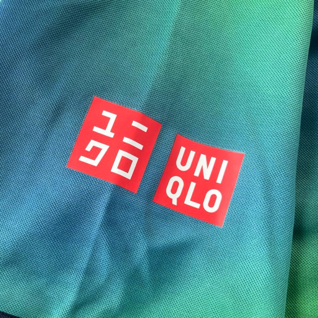 UNIQLO グラデーション ポロシャツ ショートパンツ セット　テニス　錦織圭
