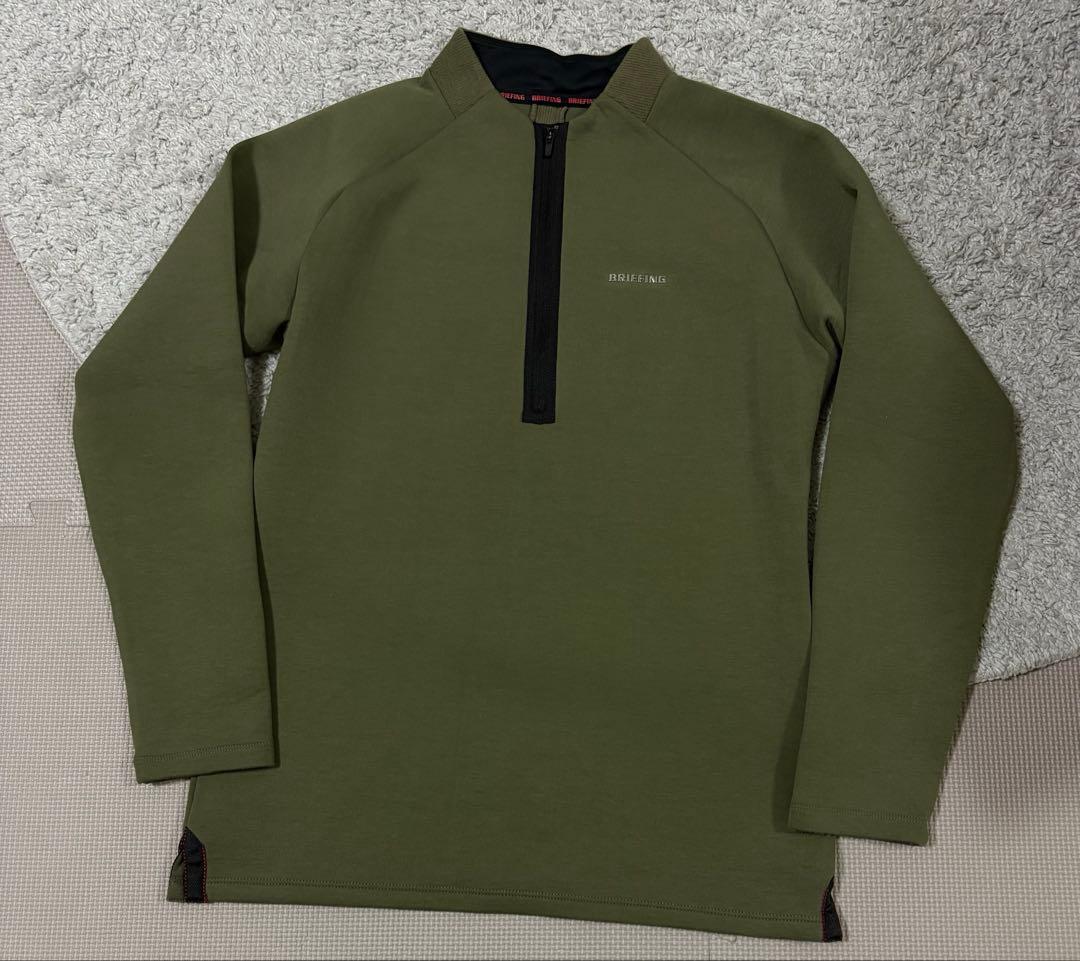 BRIEFING golfハーフジップ ジャケット　ゴルフウェア
