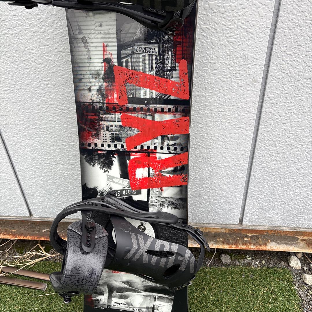 RYZ MARSHALL 156cm スノーボード FLUX ビンディング
