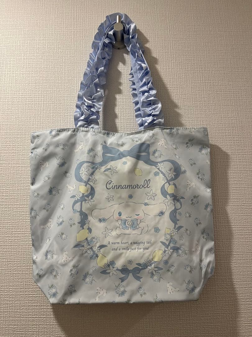 持ち手フリル　サンリオトートバッグセット