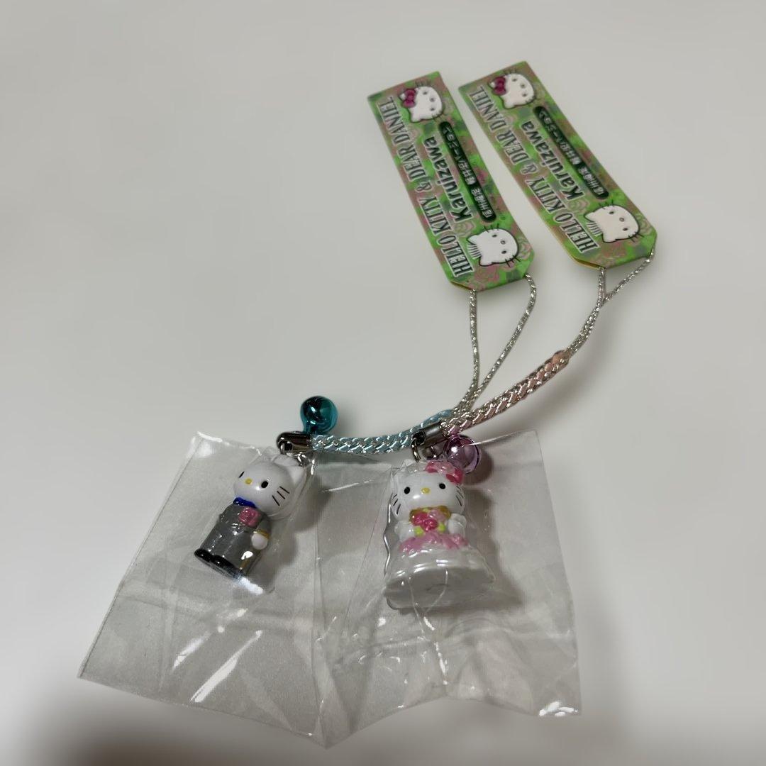 ダニエル&キティ 根付けストラップ 軽井沢ウエディング ペア サンリオ レア