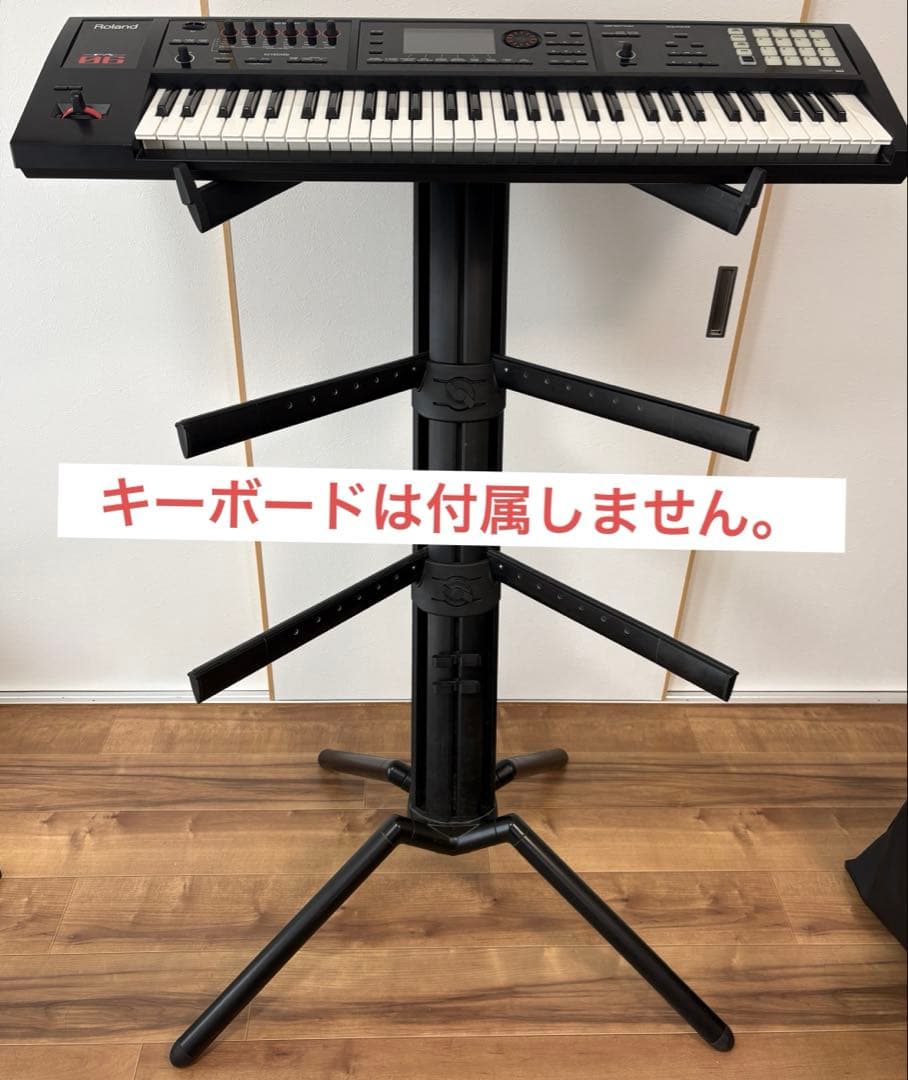 SPIDER PRO K&M 18860B キーボードスタンド 傾斜アーム付