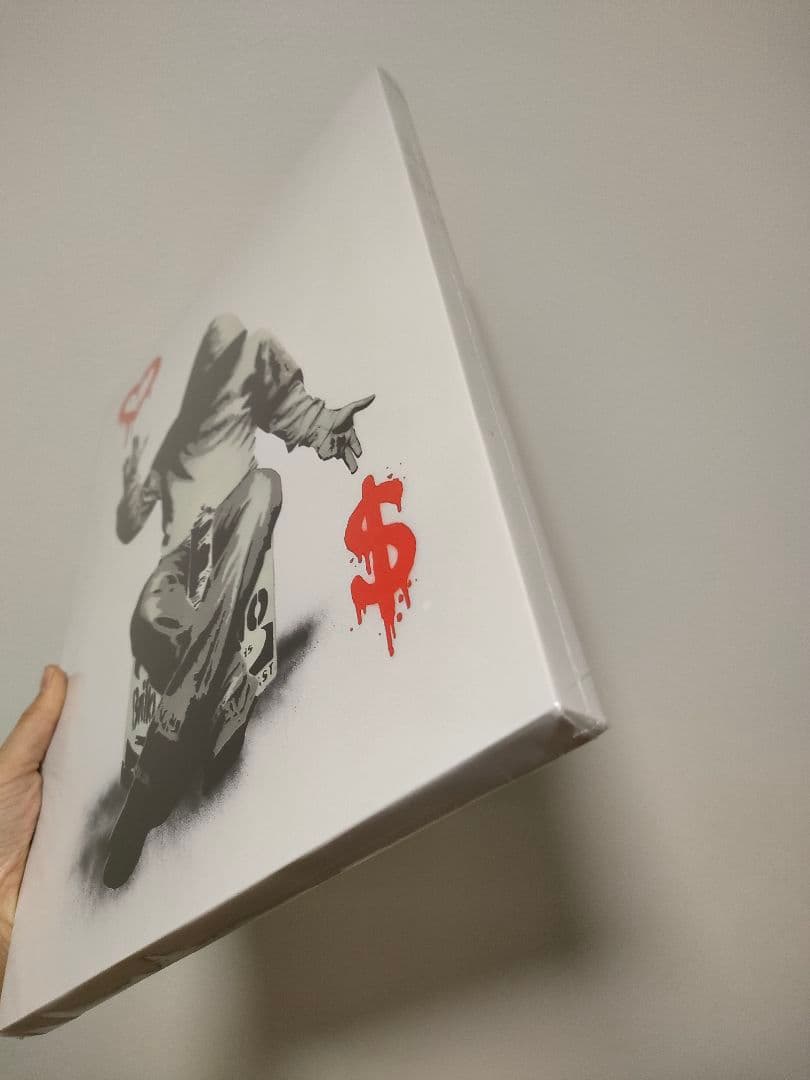 Banksy バンクシー 愛とお金 ポスター アートパネル 絵画
