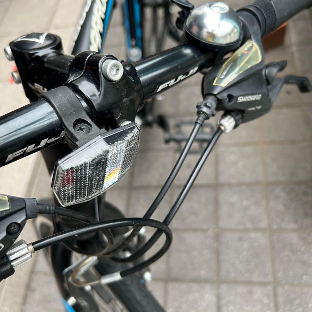 引き取り限定　FUJI SPARROW クロスバイク　ブルー