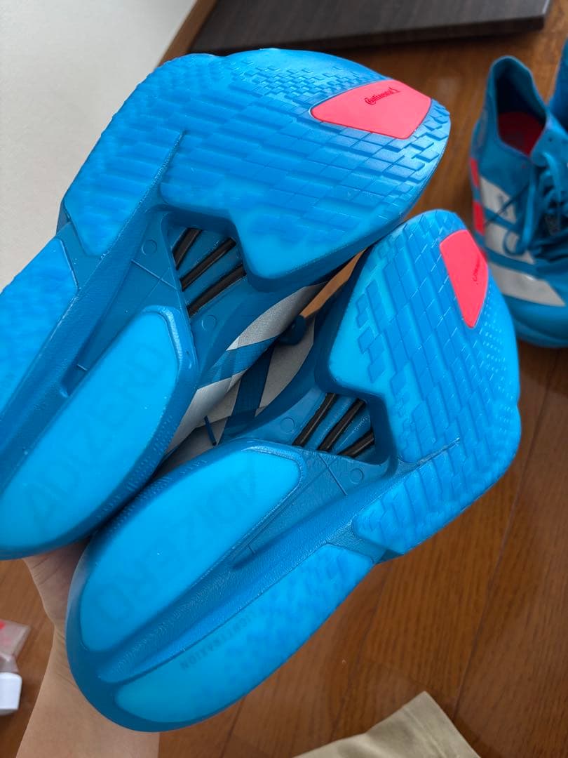 adidas adizero アディオスプロ4&タクミセン11