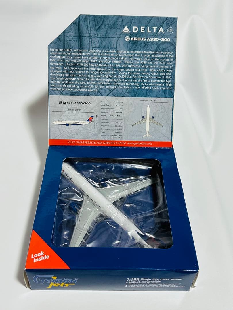Gemini 1/400 A330-300 デルタ航空