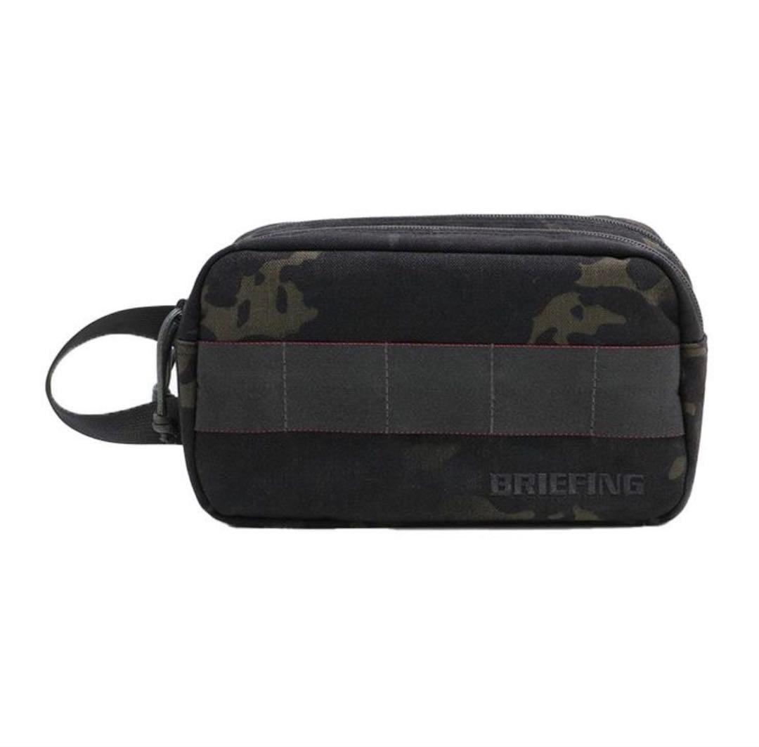 BRIEFING DOUBLE ZIP POUCH ダブルジップ ポーチ 完売品