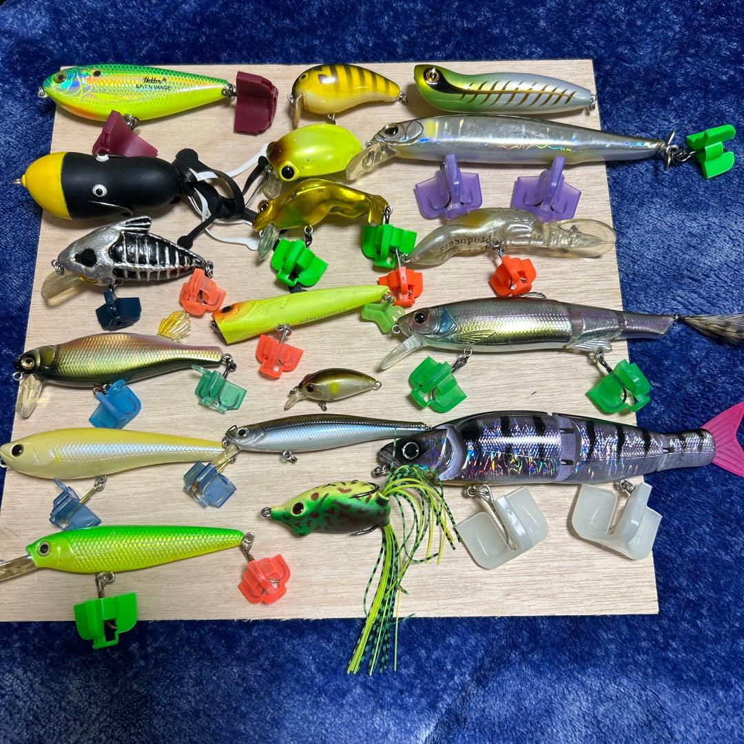 ルアー　セット　まとめ売り　バス釣り　ブラックバス　JAPAN　日本　レア　魚