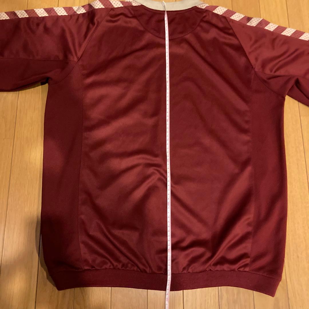 hummel デンマーク代表　スウェット ワインレッド　L