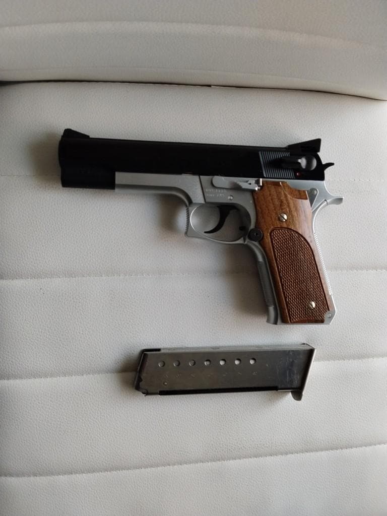 【現状品】MGC S&W M745DA 固定スライド式