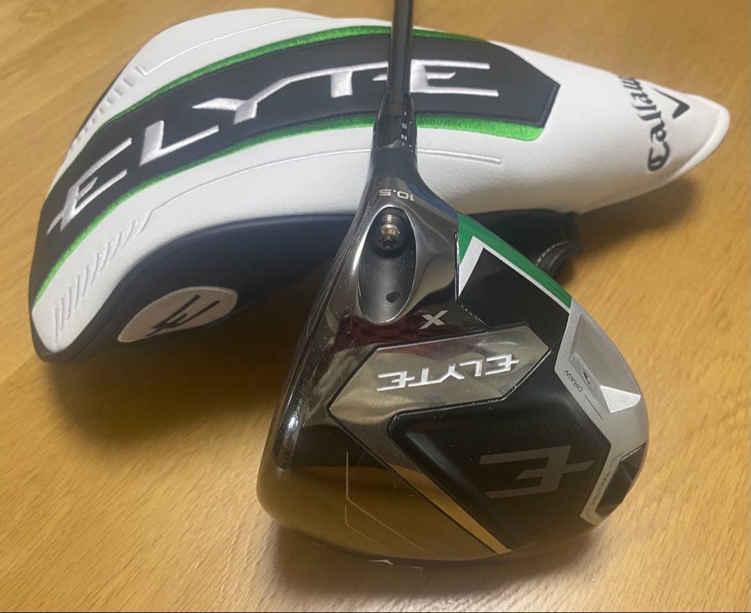Callaway Elyte Xドライバー10.5度 flex R 純正シャフト