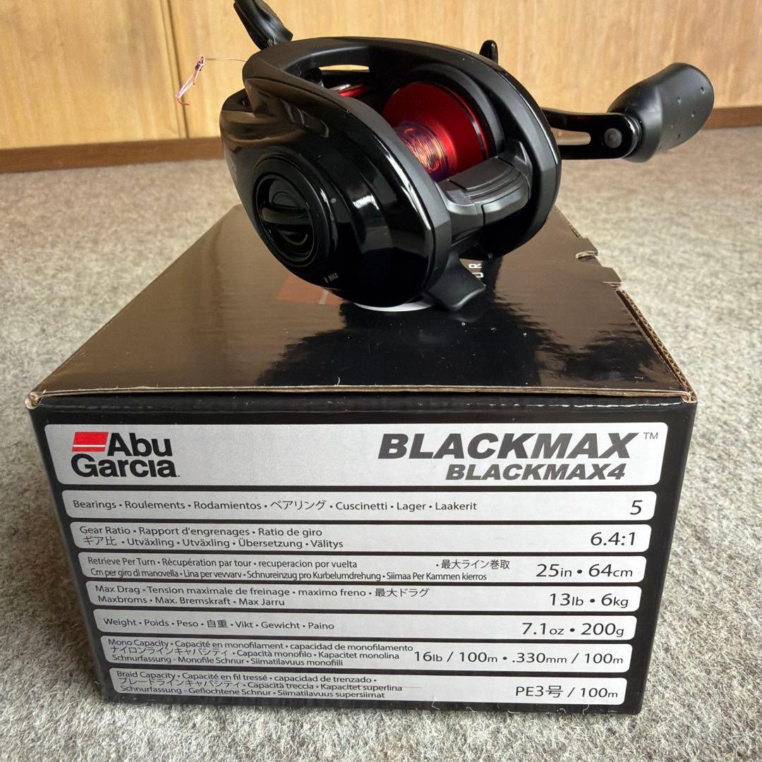 Abu Garcia BLACKMAX4 ベイトリール