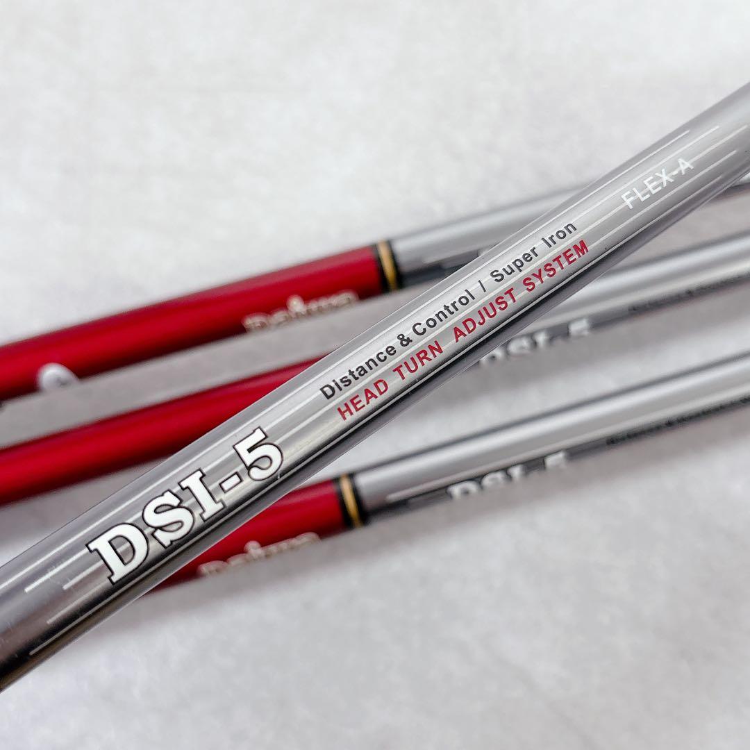 T331 ダイワ DSI-5 スーパーアイアン ハイブリッドアイアン 4本 女性