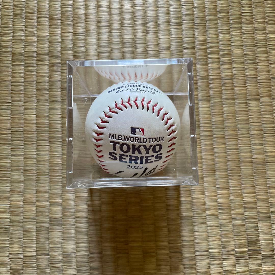 ク*グ様 【限定品】MLB 東京シリーズ2025 ブレイク・スネル 直筆サインボ