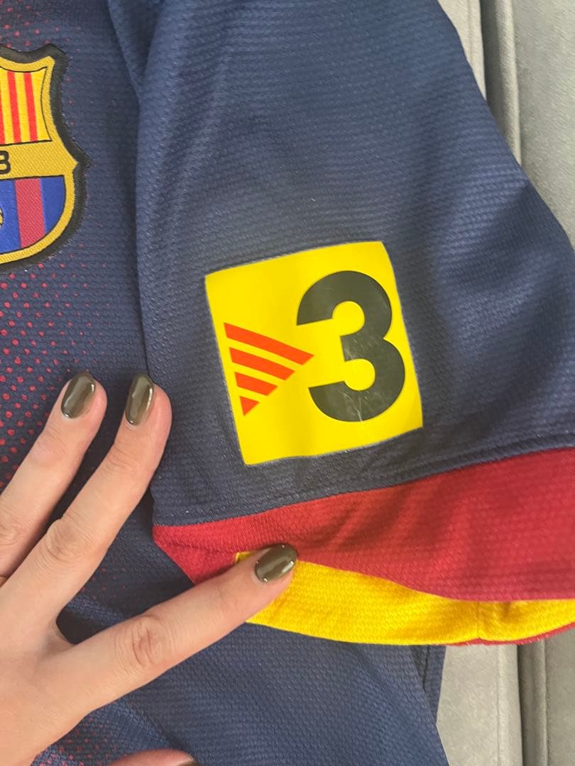 値下げ！希少・美品　半袖　FC Barcelona バルセロナ