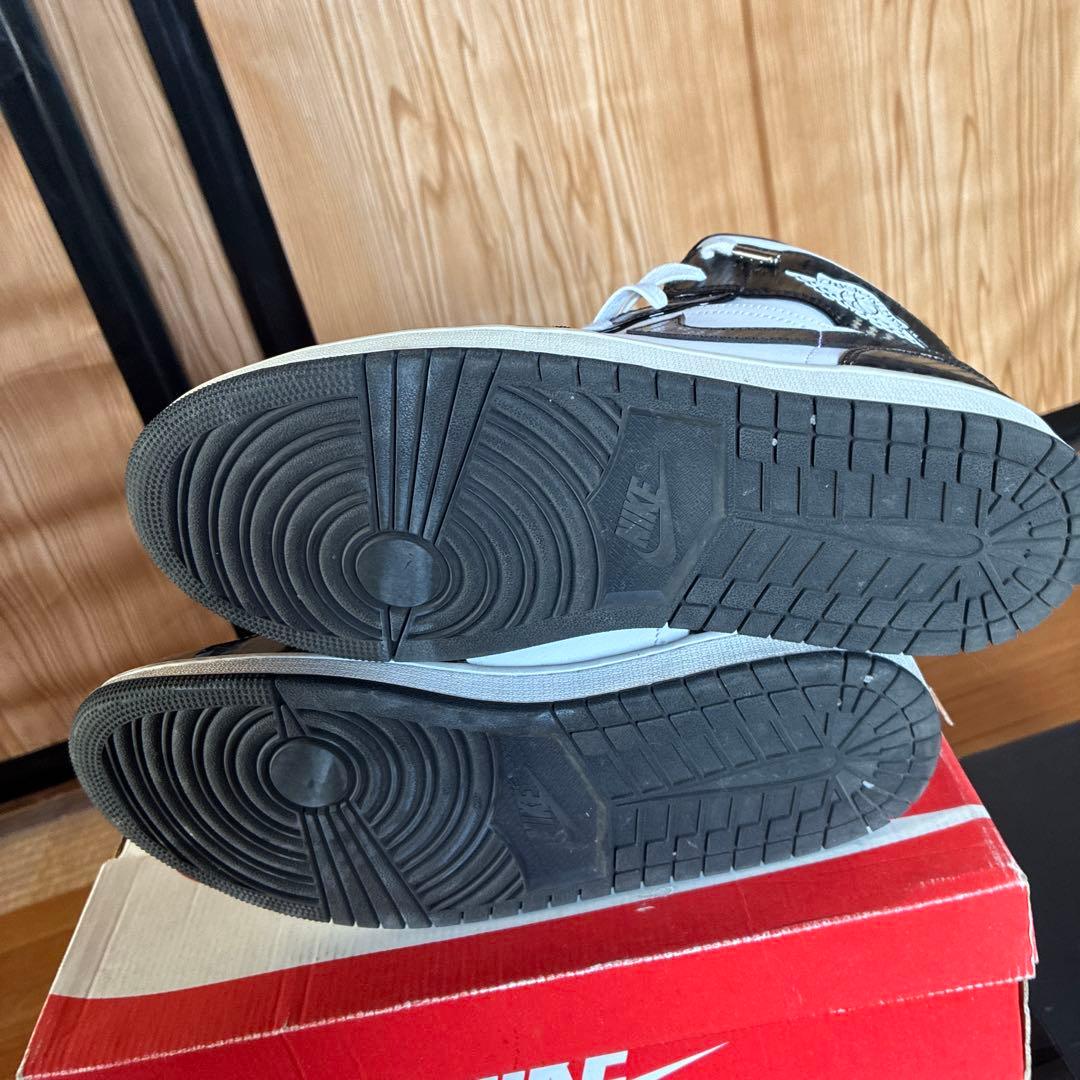 Nike Air Jordan 1 ハイカットシューズ 白/黒