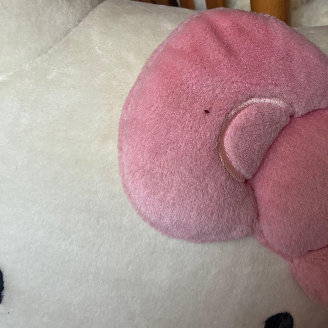 ハローキティ　椅子　 大きいぬいぐるみ ピンク・イエロー