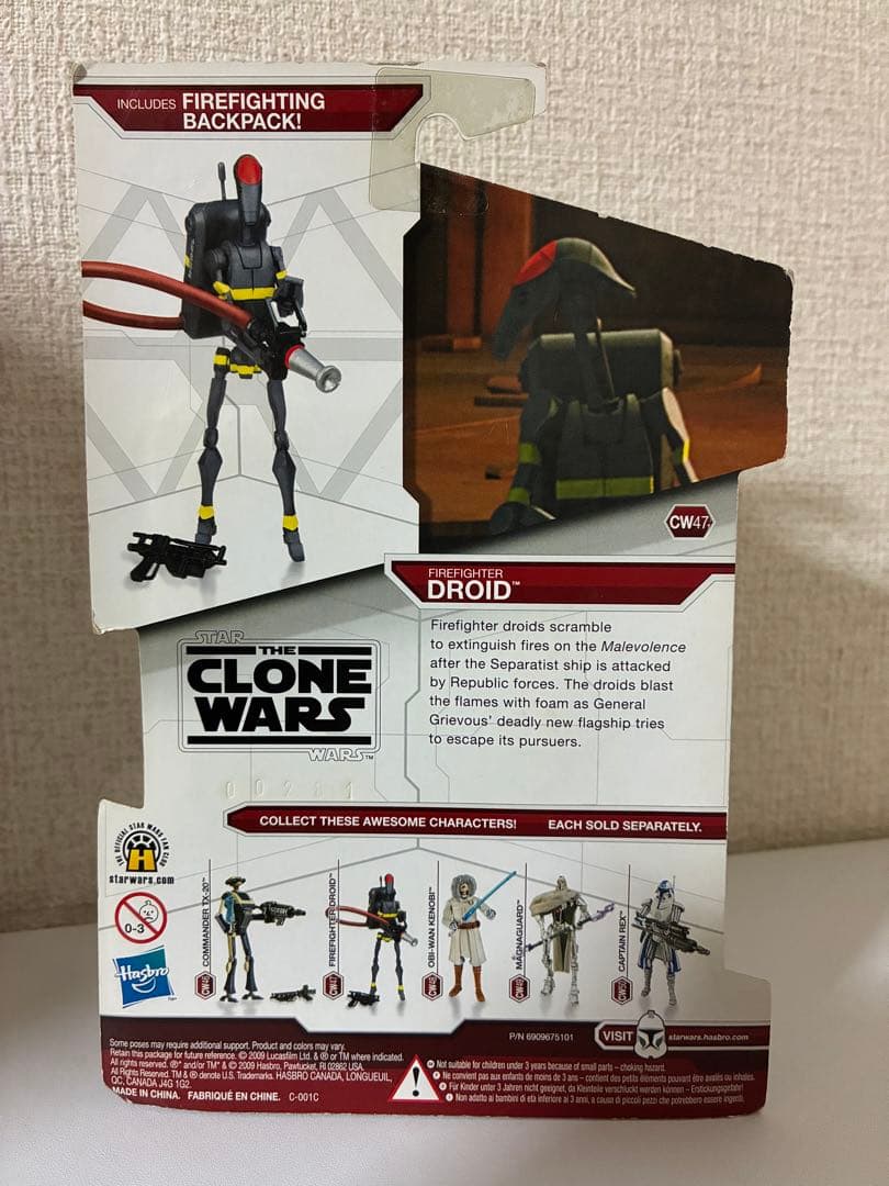 スターウォーズ クローンウォーズ ベーシックフィギュア 2体セット