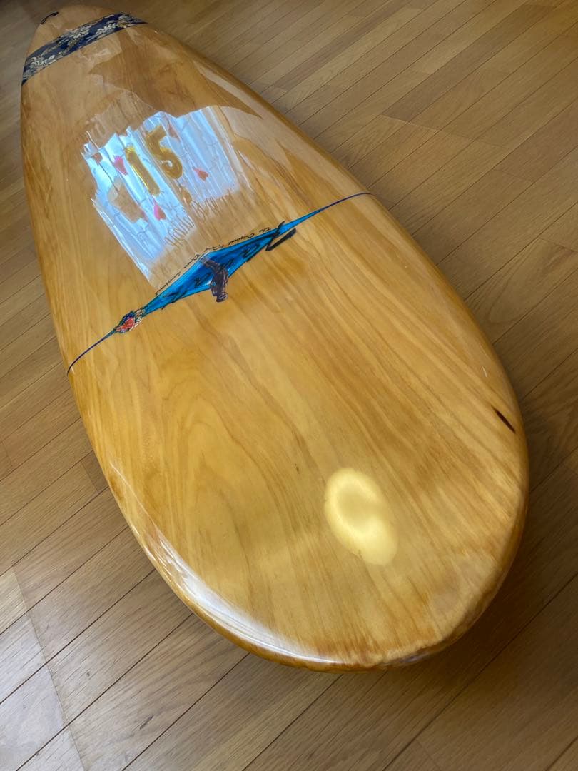 KANAKロングボード　ウッド柄　手渡しのみ愛知　購入前コメントお願いします