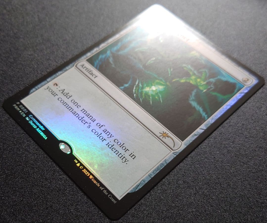 mtg 超稀少 サワギバ プロモ FOIL 秘儀の印鑑 コマンドフェスト