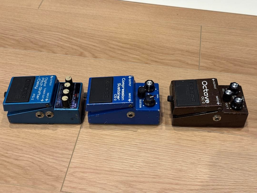 【ビンテージ】BOSS PS-2 、CS-2 、OC-2 セット