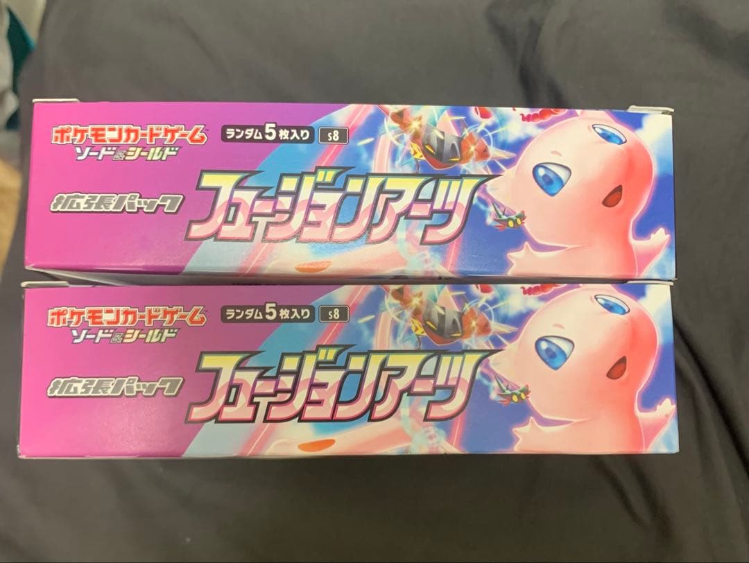 ポケモンカードゲーム フュージョンアーツ 2BOX シュリンク無し
