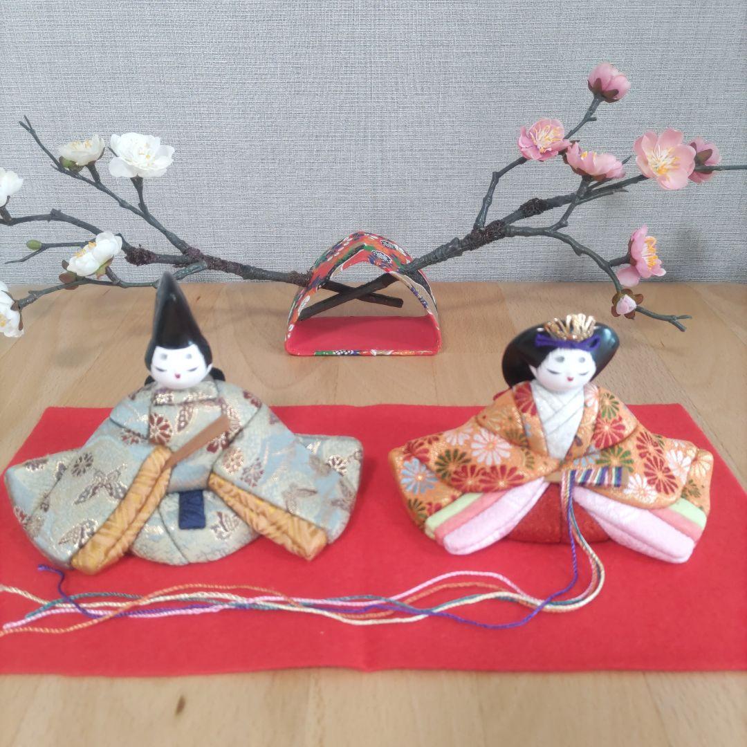 木目込人形❀ひな祭り❀小さい 雛人形