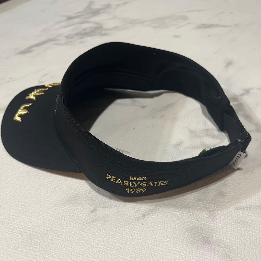 美品 PEARLY GATES パーリーゲイツ 原英莉花コラボサンバイザー