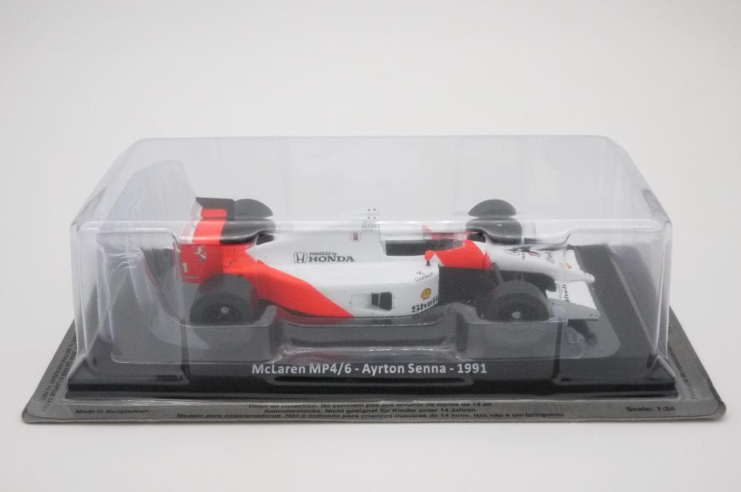RS00641/24 マクラーレン ホンダ MP4/6 セナ チャンピオン