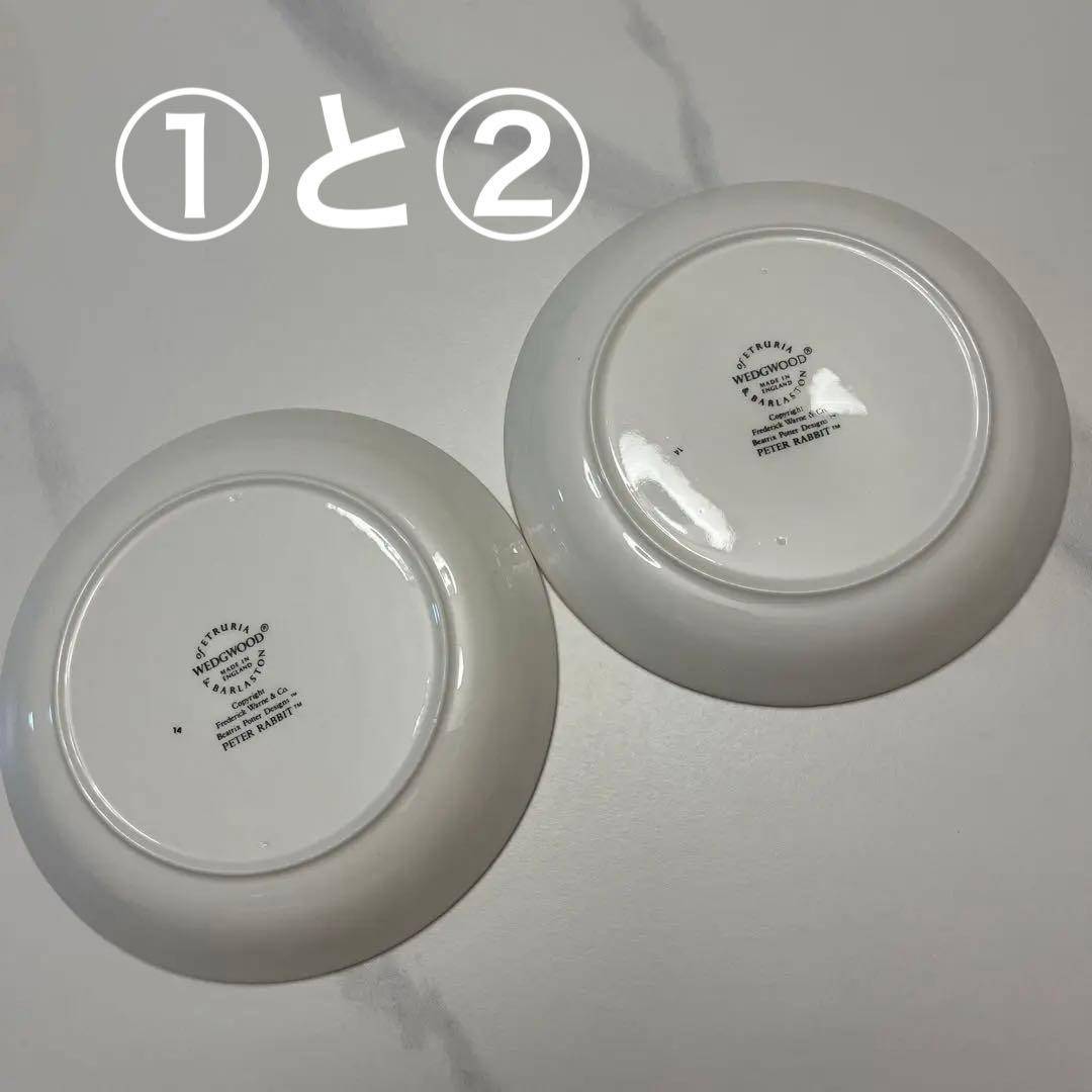  ピーターラビット　ケーキ皿　3枚セット+ 2枚