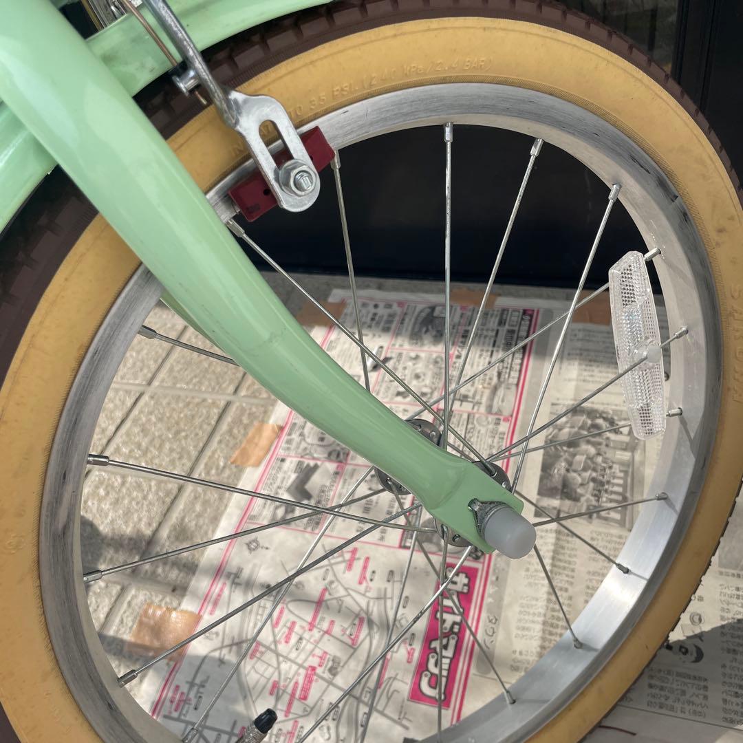直接引渡！！Little Teorique 子供用自転車 ミントグリーン