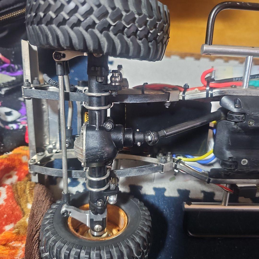 ハイラックス&ジープボディークローララジコンLEDライト搭載フルセット