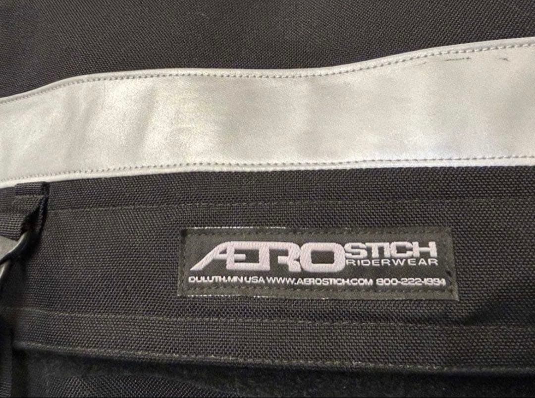 USA製 AERO STICH ナイロン メッセンジャー ショルダーバッグ 黒