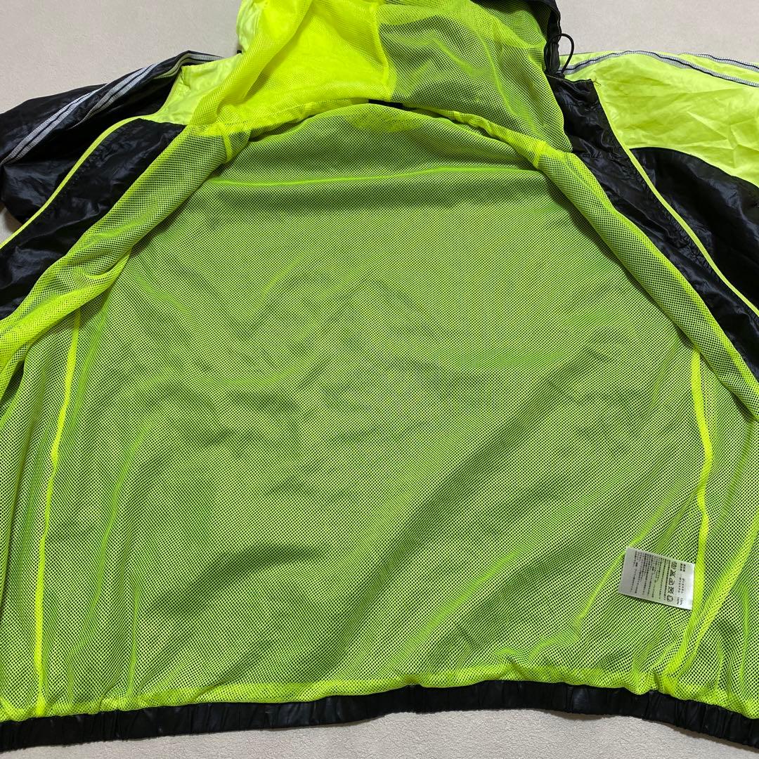 adidas professional ウィンドブレーカー　上下　黒 M＊QE